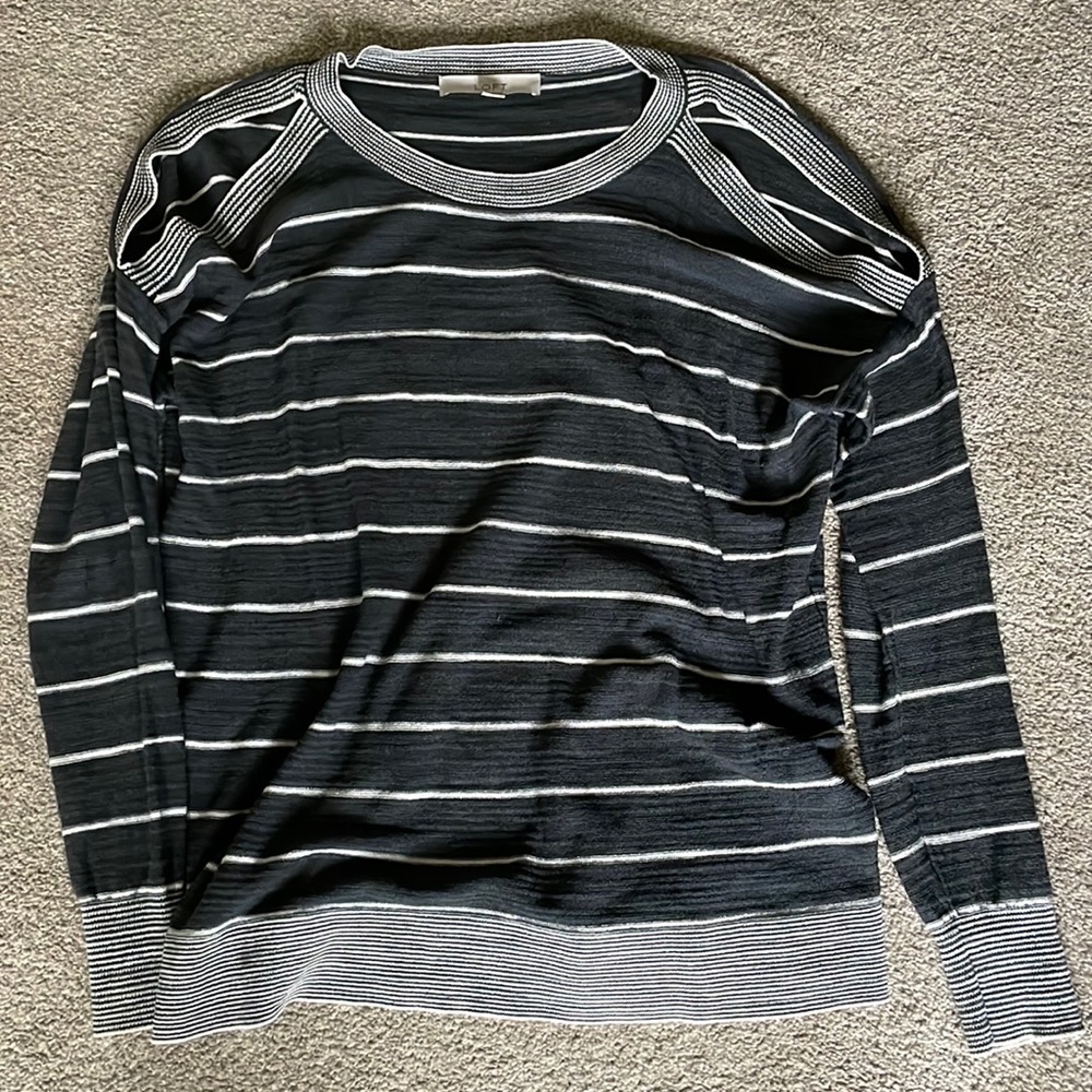 LOFT cold shoulder sweater NWOT